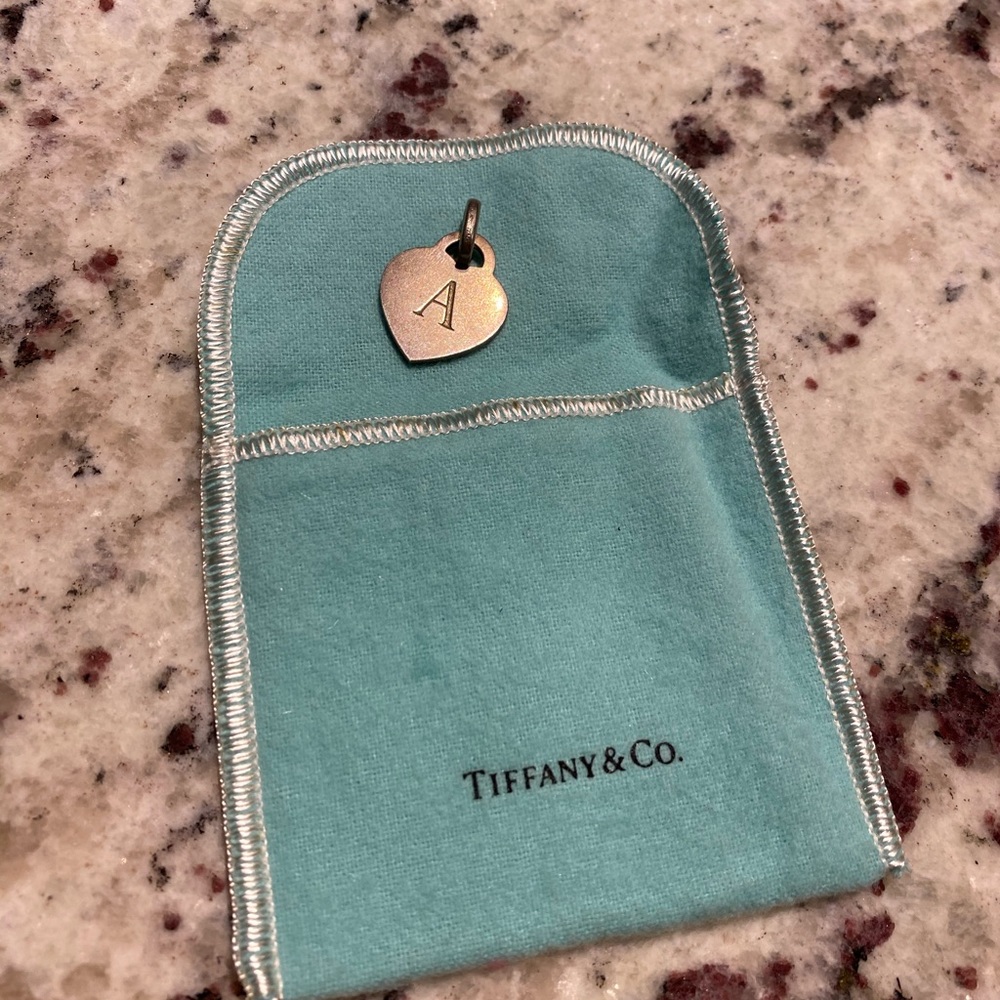 Tiffany & Co. alphabet heart tag letter charm